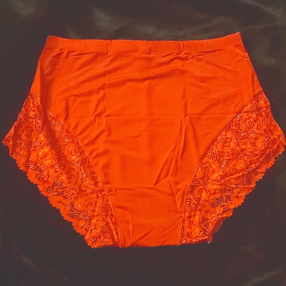 K's Classy Ass Panty 4x dark red lace silk tummy - Picture 2 of 2